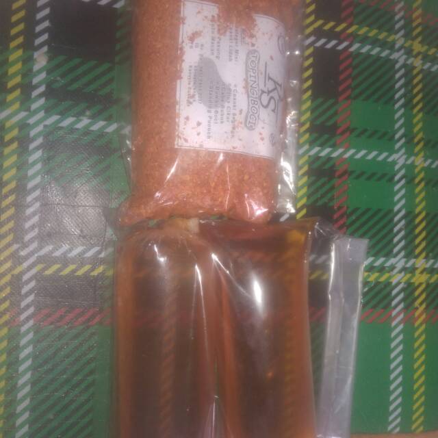 

Paket cabe bubuk dan minyak bawang