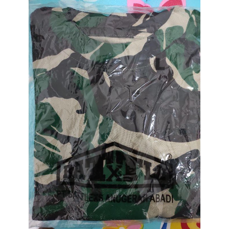 Baju kaos Pdl TNI Malvinas/Loreng Dryfit Battlexs