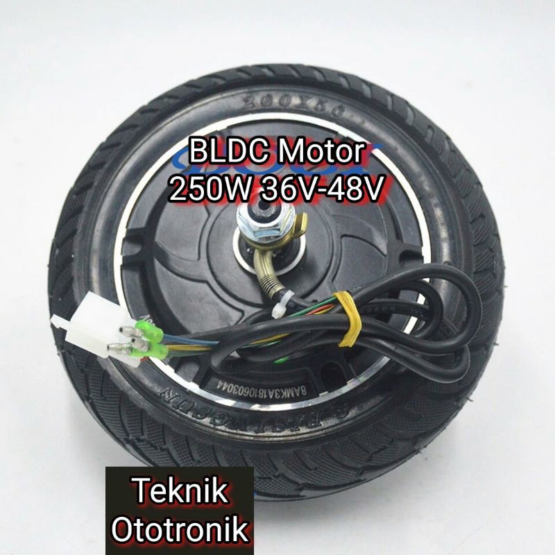 Jual Dinamo E Scooter Bldc Motor Inchi Cm W Otoped Listrik