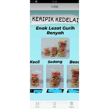 

kripik kedelai