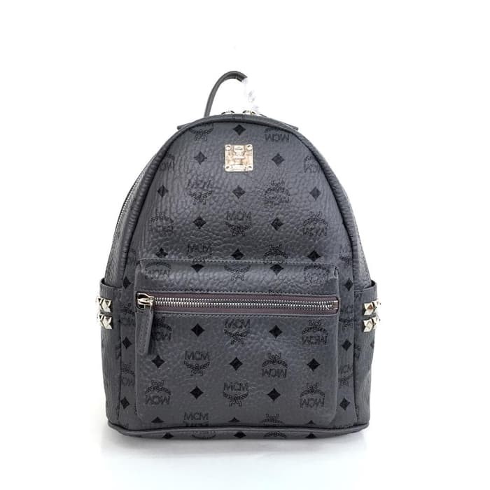 MCM Stark Backpack Gray Large
