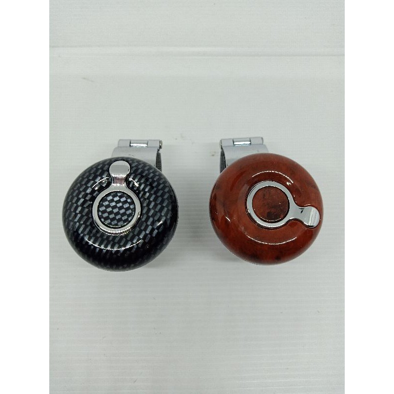 power handle steering / knob stir mobil / Alat pemutar stir mobil universal semua mobil carbon/kayu