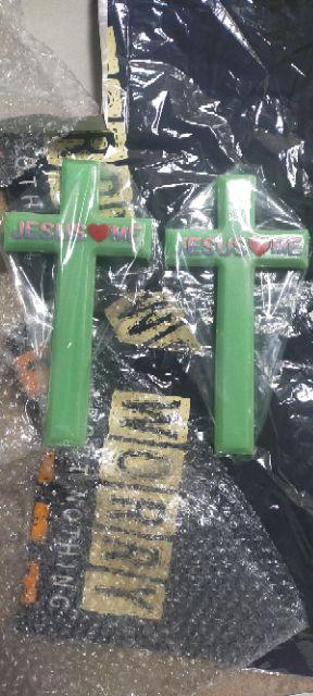 Salib Jesus Love Me Fosfor 24 Cm (glow In The Dark)