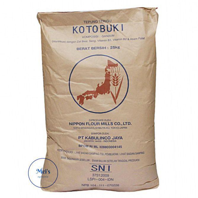 

xezi nippn kotobuki 1kg / cake flour / tepung protein rendah n44d