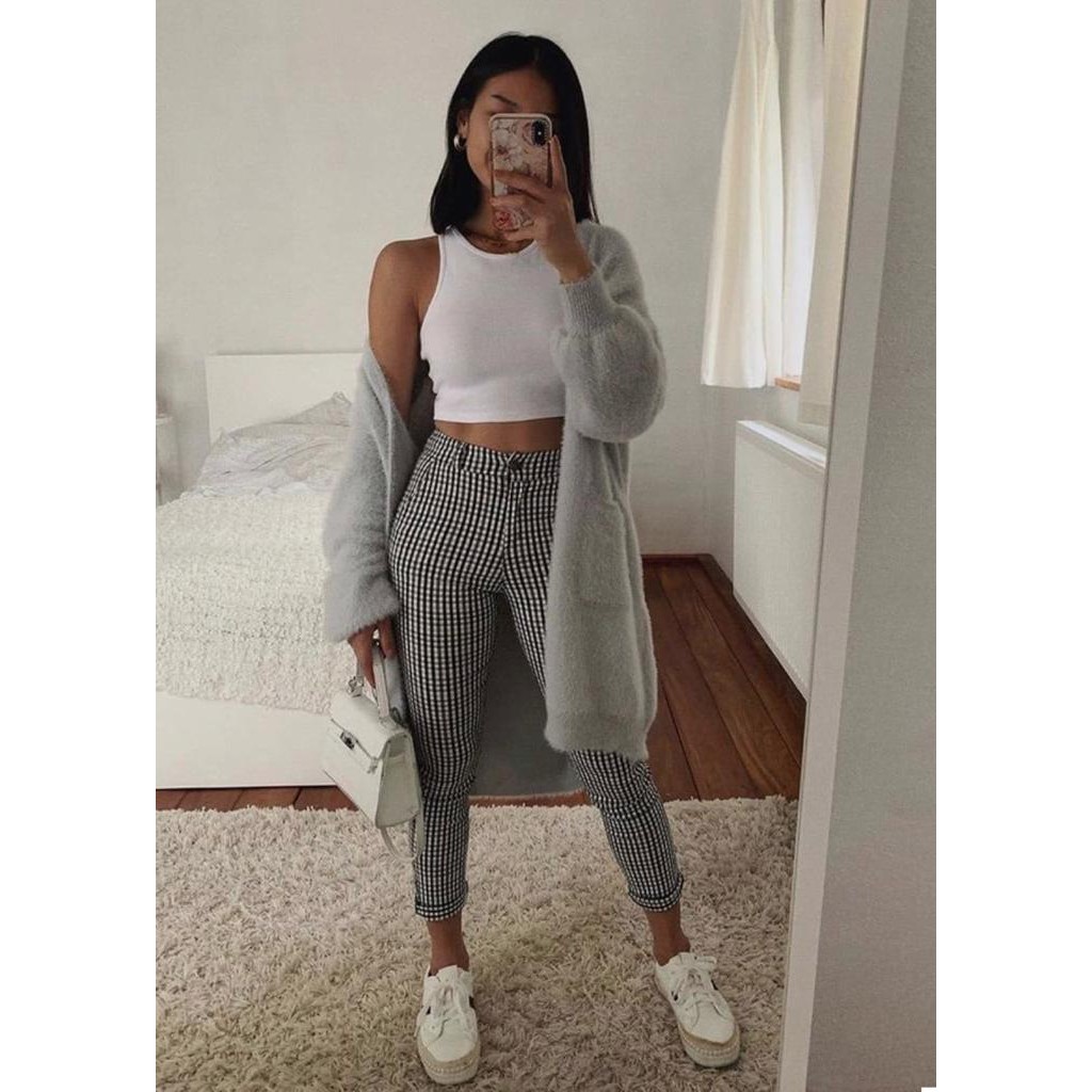 TANKTOP CROPTEE CROPTOP (A.CT-01) SPANDEK KOREA WANITA-6