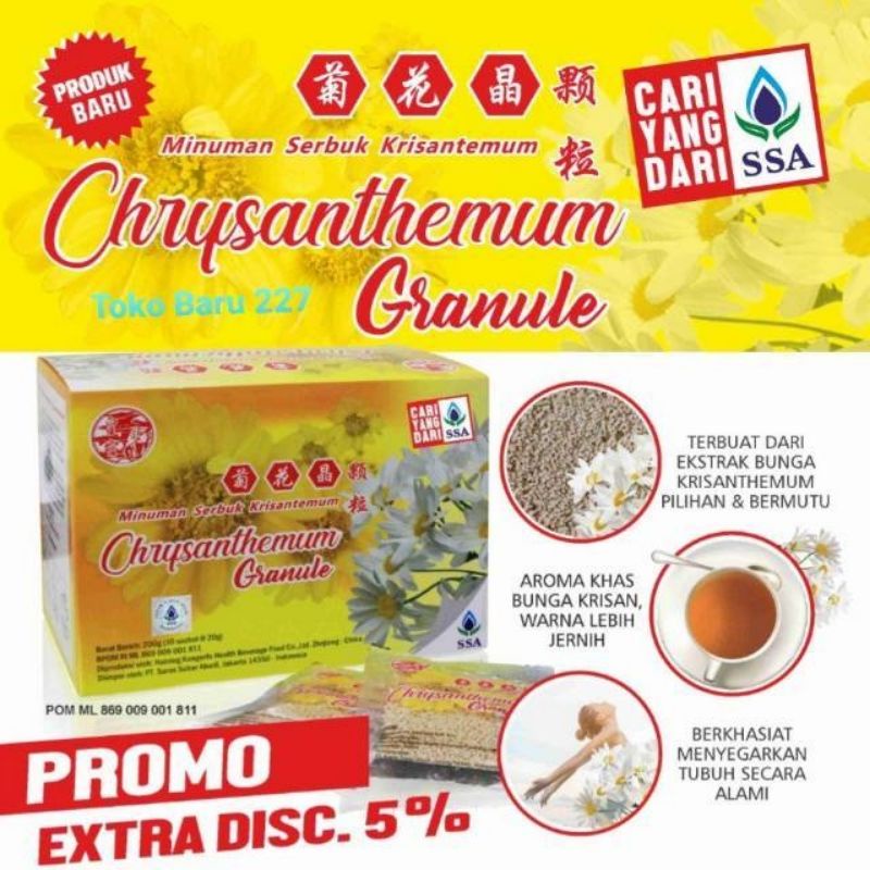 Minuman Serbuk Chrysanthemum GRANULE (10sachet)