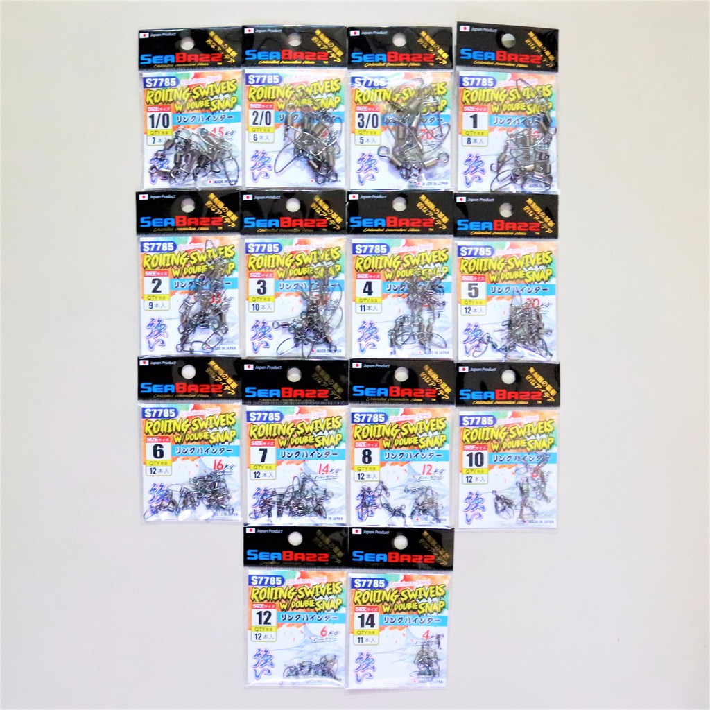 SEABAZZ ROLLING W/ DOUBLE SNAP SWIVEL / KILI-KILI & PENITI / PANCING