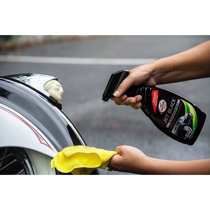 Turtle Wax JET BLACK Black Spray Wax 473 ml Pengkilap Cat Hitam T11