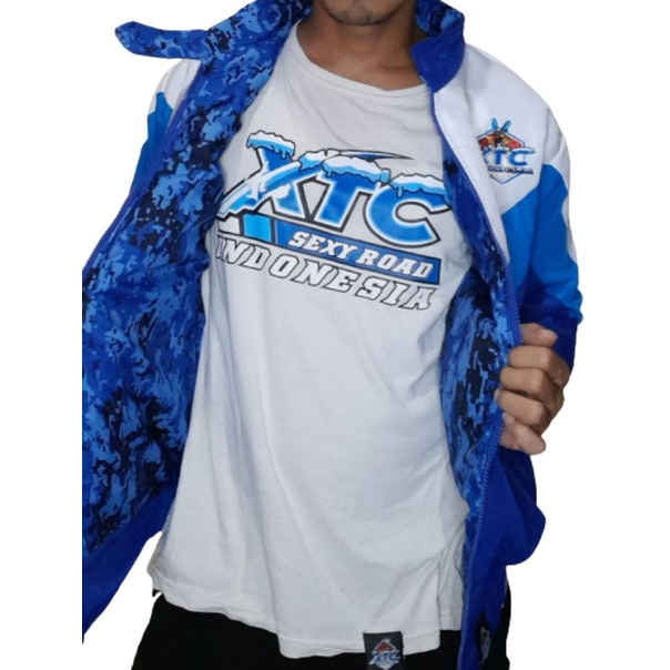 Jaket XTC Original BB Bolak Balik - Label XTC Indonesia