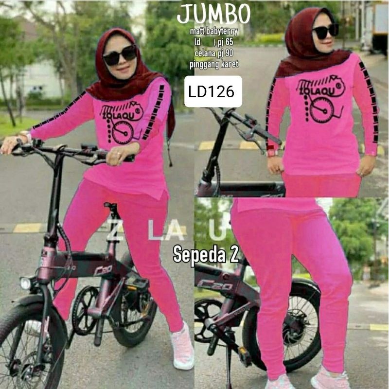 SET JUMBO TRAKA (3XL) 4 warna