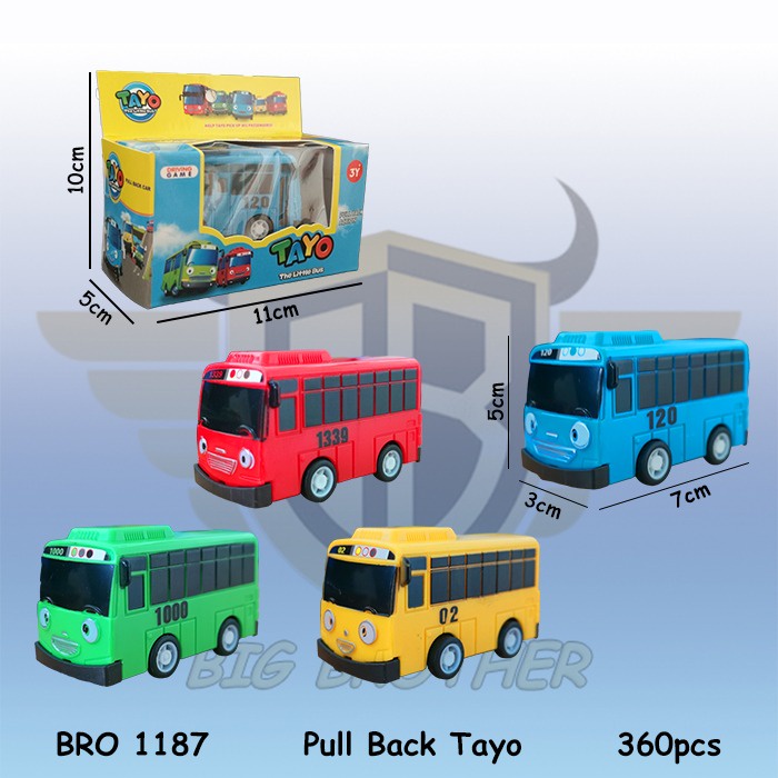 MURAH BRO1187 BRO1299 BRO1547 Bis Bes Tayo The Little Bus Mainan Anak Mobil Mobilan BIGBROTHER