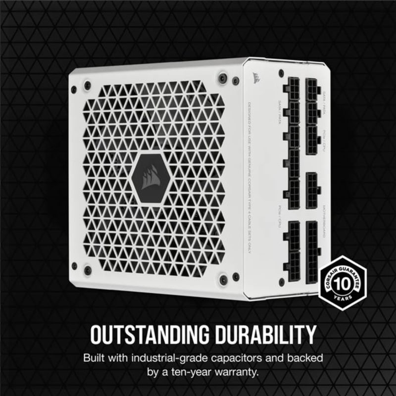 Corsair RM White Series 850W Full Modular - Gold