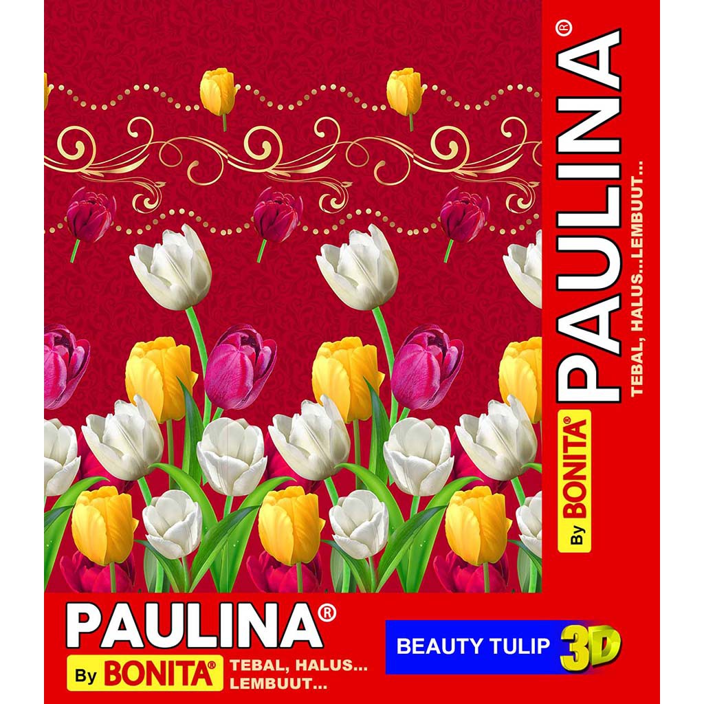 Selimut BONITA PAULINA ORIGINAL Bulu Sutra Lembut uK.160x200