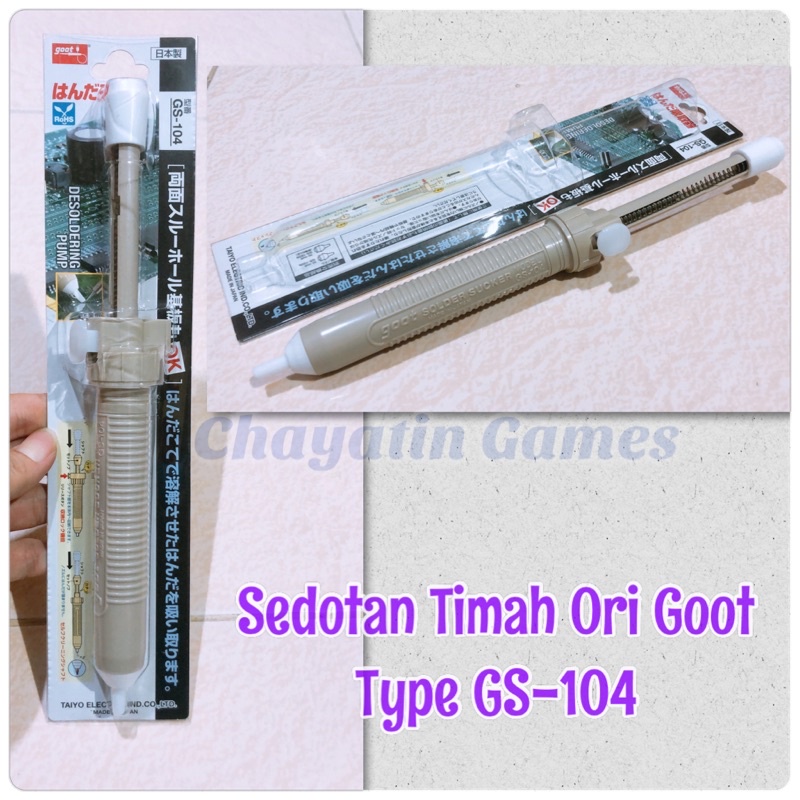 Sedotan Timah Original Goot Type GS104 - GS-104