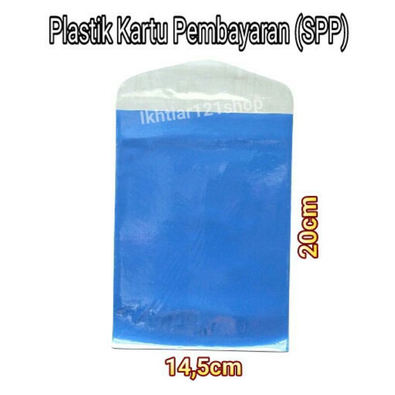 

Sampul Plastik Mika SPP/Plastik Mika Tempat kartu SPP Satuan