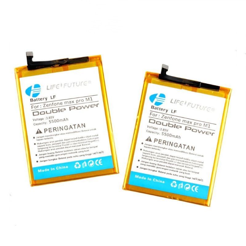 BATERAI ASUS ZENFONE MAX PRO M1 / M2 / C11P1706 DOUBLE POWER LIFE FUTURE