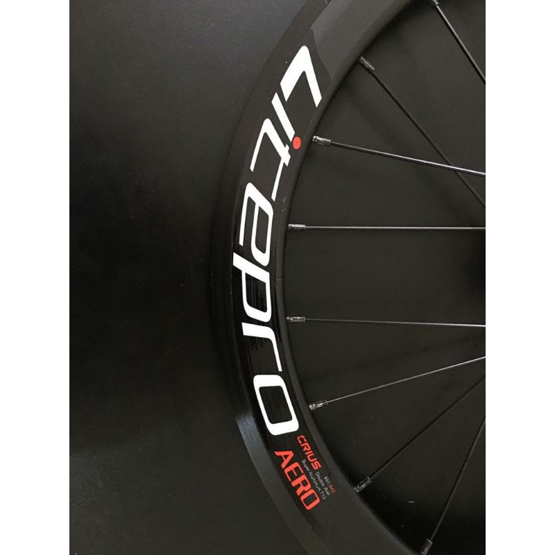 Wheel set Litepro 451 S42 Crius Wheelset AERO discbrake DB hitam 22 inch Sepeda fnhon bike friday