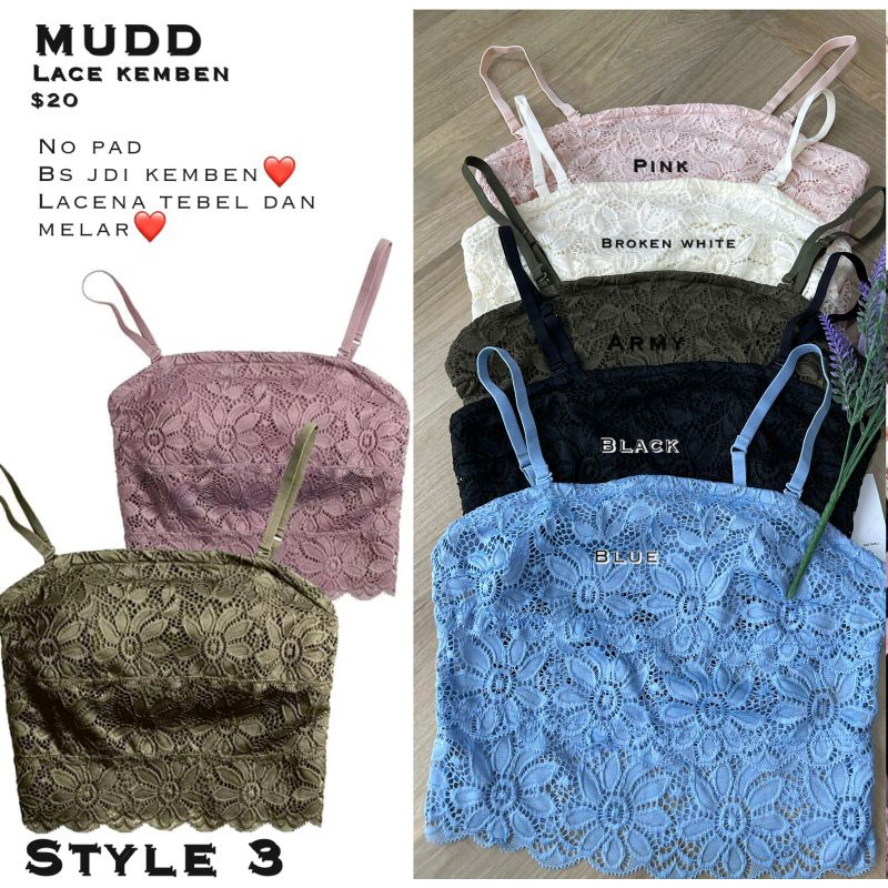 bra crochet kode 3 dan4 / no pad ya