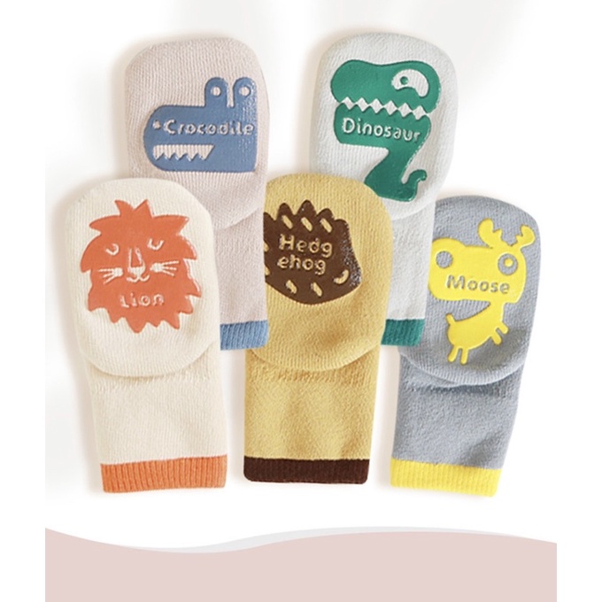 Kaos Kaki Anak Bayi Balita Antislip Model Mic*key Animal Baby socks