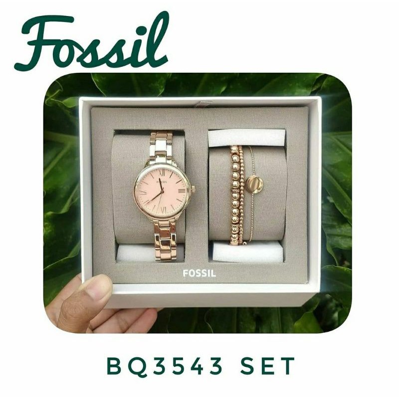 Jam wanita gift set Bq3543 dan bq3542  box set