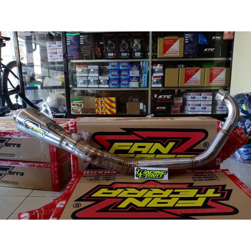 KNALPOT Satria F FU 200cc / Bebasan Fanterra Racing