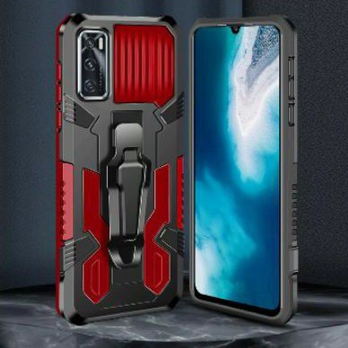 Casing Vivo V20 SE V 20 SE Hard Case Hibrida Kickstand Back Cover Bumper