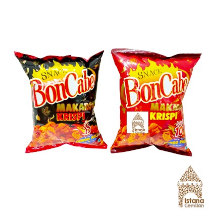 Boncabe / Bon Cabe MAKARONI Krispi Level 02 Keju Pedas / 10 / 15 135 Gram