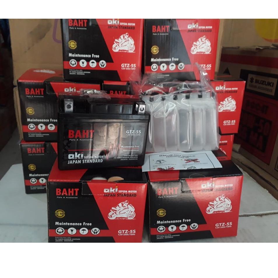 ン Aki Motor Accu Aki Kering Motor BAHT GTZ-5S 5ah Japan Standardkami kemas pakai BUBLE WRAP Trend
