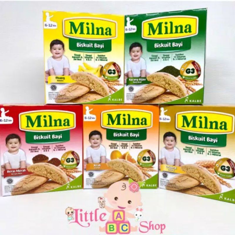 Biskuit Milna usia 6+ / Biskuit bayi milna