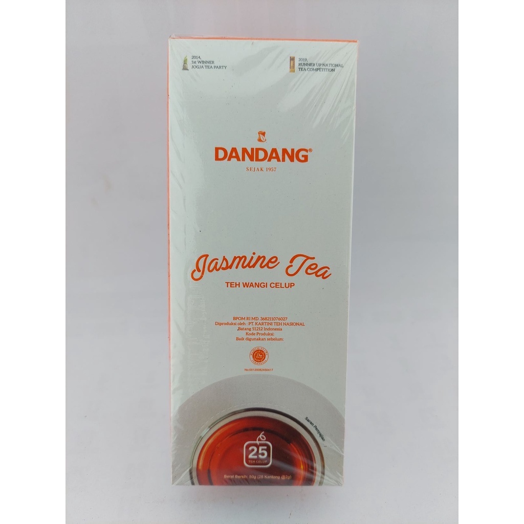 

Teh Dandang Box Jasmine 50gr / Teh Dangang Celup / Teh Dangang Celup box / Teh Solo