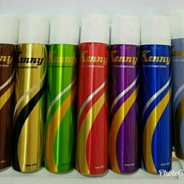 Crazy Hair Cat Rambut Semprot sementara warna