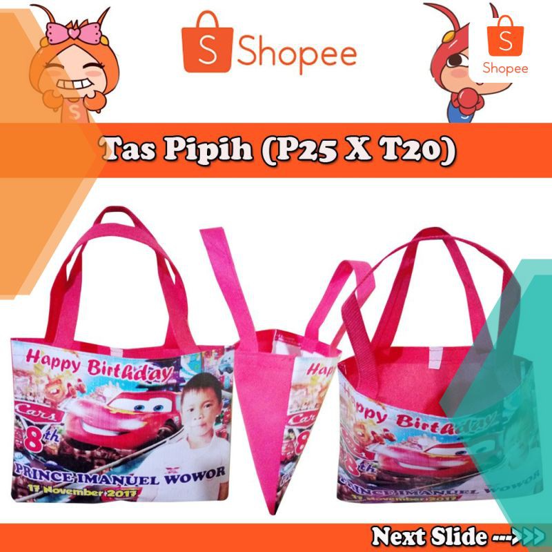 Tas Ultah Pipih Custom - Jumbo-2