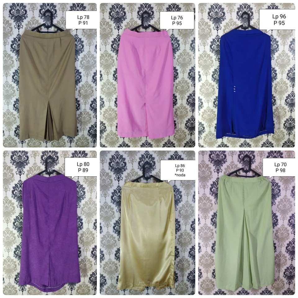 Preloved rok kerja panjang guru wanita