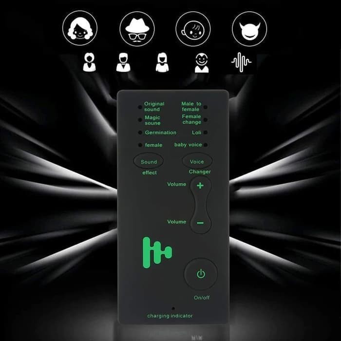 Populer Headset Perubah Suara Live Sound Card External Voice Changer