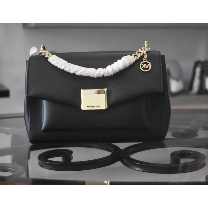 MK Lita Medium Black Leather