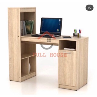 Meja tulis meja kerja meja belajar meja kantor dengan rak Meja tulis meja kerja meja belajar meja kantor dengan rak