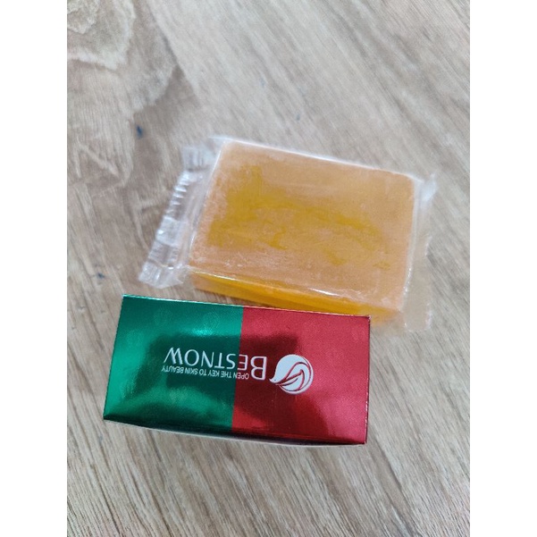 bedak bestnow siang malam + sabun