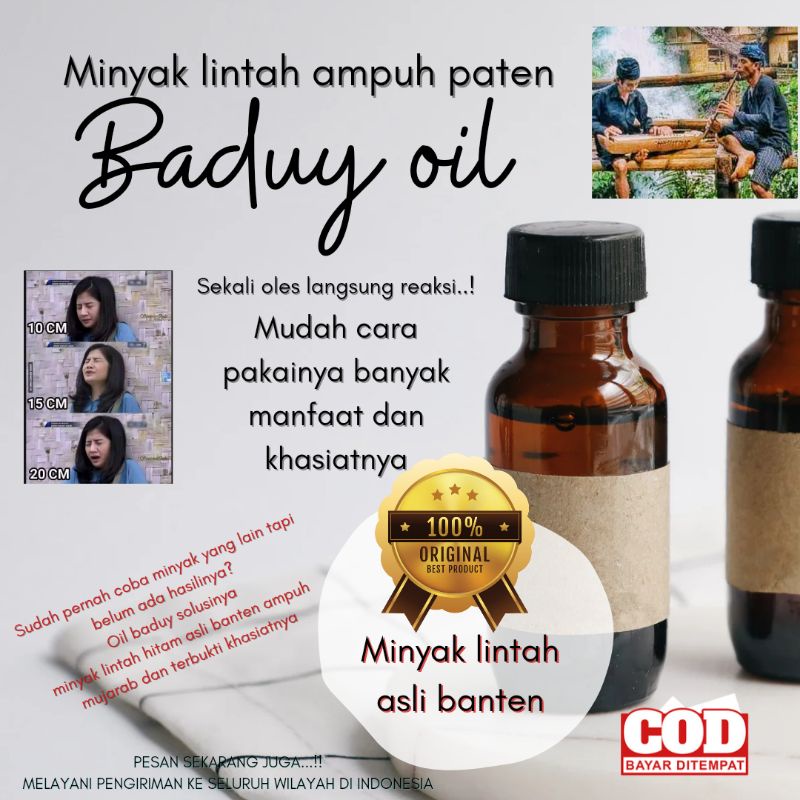 Baduy oil pembesar Mr.P