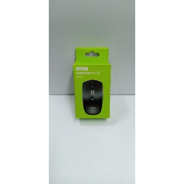 ROBOT M200 Wireless mouse Black Without battery