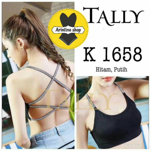 Bh Bra Kemben Tally 8829 , 1658 (Cup Sedang) Fashion Bralette | Bra Busa Tanpa Kawat |