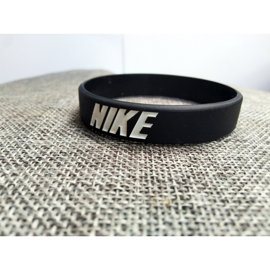 COD NIKE GELANG TANGAN PRIA - GELANG KARET NIKE SPORT ORIGINAL FASHION NIKE BLAC(GLOW)