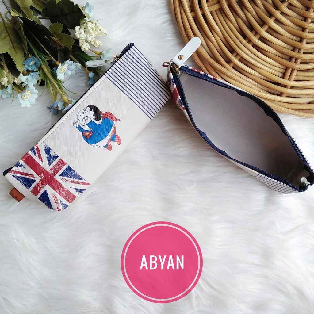 

Tempat Pensil/Tepak Karakter Gambar Superman Lucu Unik Murah Berkualitas