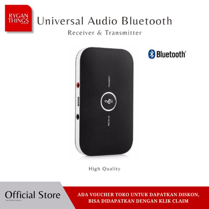 Jual Vikefon Wireless In Hifi Audio Bluetooth Transmitter Receiver Mm B Shopee