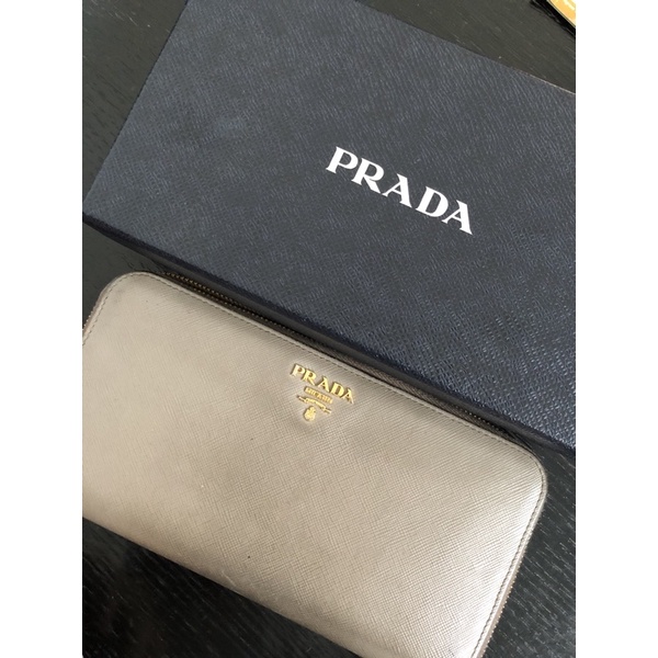 Preloved Prada Saffiano Wallet