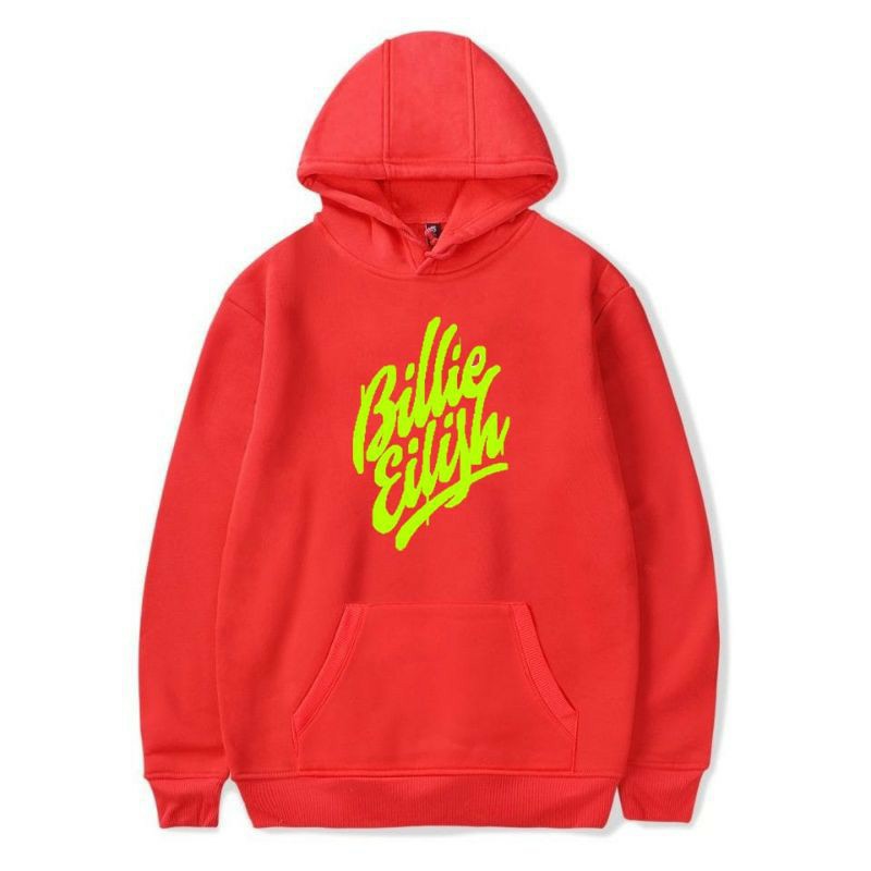 BILLIE EILISH NEON SABLON HOODIE UNISEX - ATASAN KEKINIAN PREMIUM