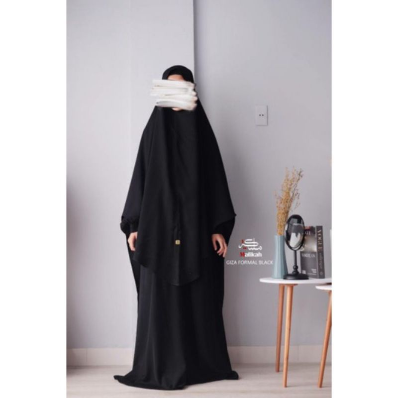 Gamis Set Syar'i Giza By Malikah /Gamis / Khimar