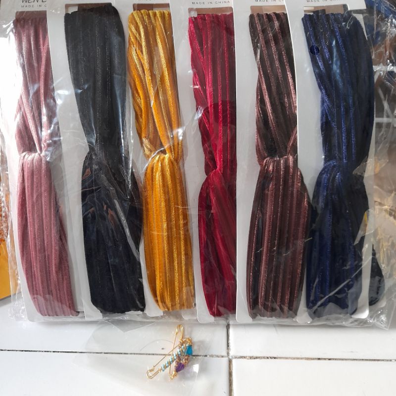 Bando/bandana silang/bando ala korea/bandana dewasa murah