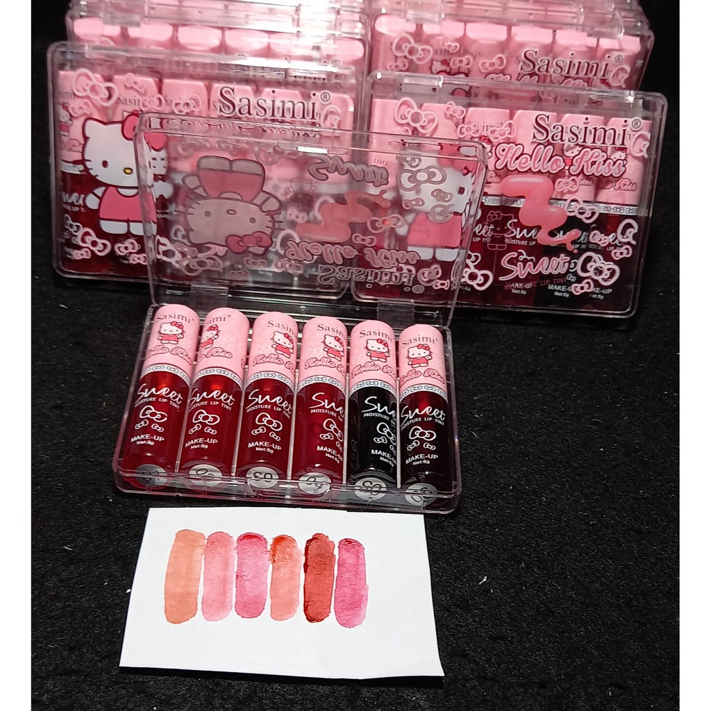 [PER PACK] LIPTINT SASIMI HELLO KISS SWEET HELLO KITTY NO.S884/LIP COLOR AVOCADO NO S913