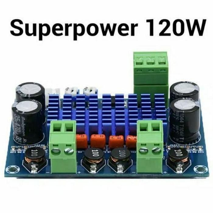 Power Xh-M572 TPA3116D2 2x120W Amplifier digital class D 2 x 120W