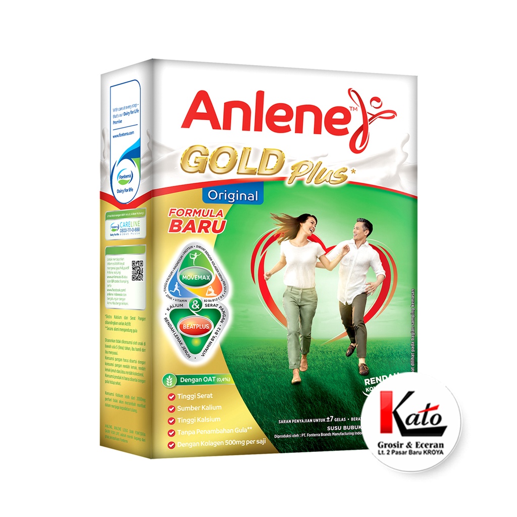 

Anlene Gold Plus Original/Plain - Susu Bubuk 240gr